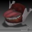 human tongue anatomy muscle 3d 3ds