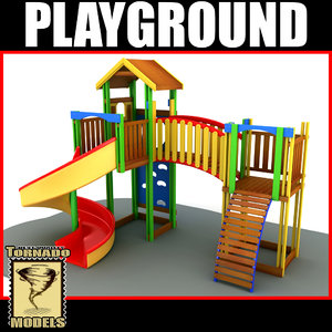 playground slide x 3d 3ds