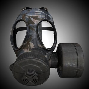 3d gas mask model