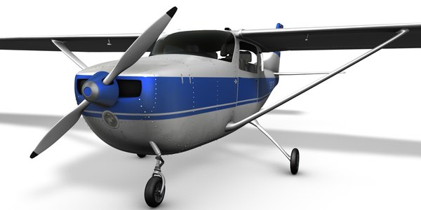 Cessna 172 3d Model