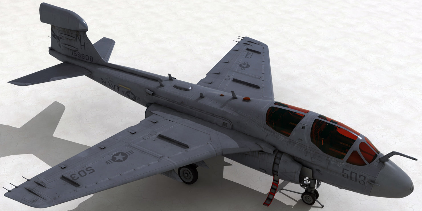 ea-6b徘徊者3d模型