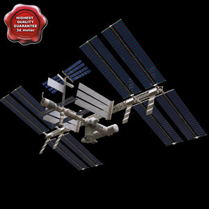 international space station 3d 3ds