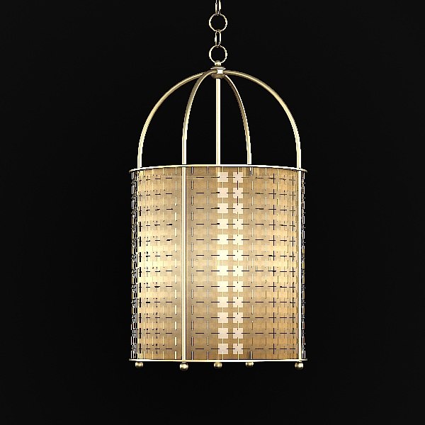 Baker Lantern Pendant 3d X