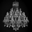 chandelier classic crystal 3d model