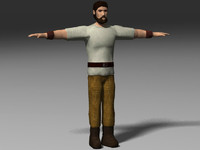 male character 3ds
