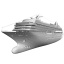 cruise ship crystal symphony 3d model