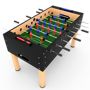 tabletop soccer 3d model