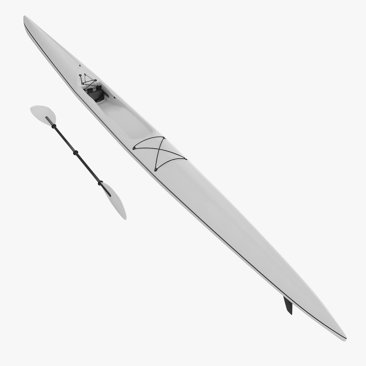 皮划艇系列3d模型