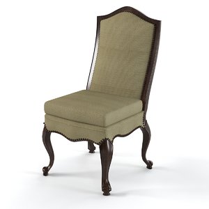 3ds max dining chair classic