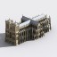 3d medieval gothic buildings cityscapes model