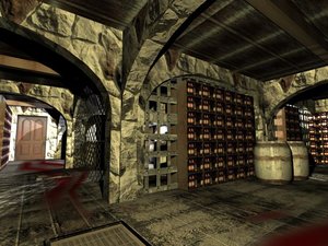 3ds max wine cellar