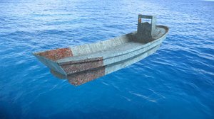 daihatsu landing craft 3d model
