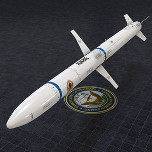3ds extremely agm-88 harm missile