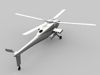 hummingbird a160t helicopter 3d model