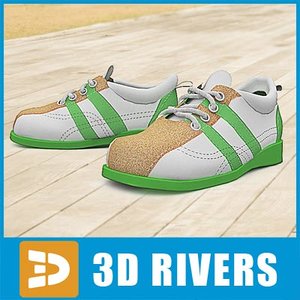 kids shoes 3d model