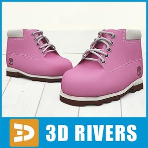 3d kids boots