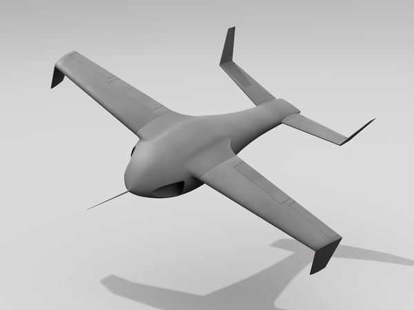 3d无人机模型