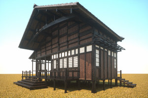 japanese house 3d model