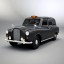 - london bus taxi 3d model