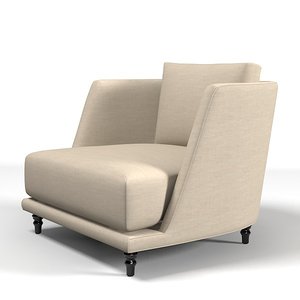 nube remind armchair 3d model