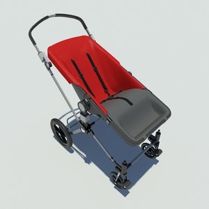3d buggy toddlers model