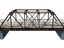 3d old steel bridge