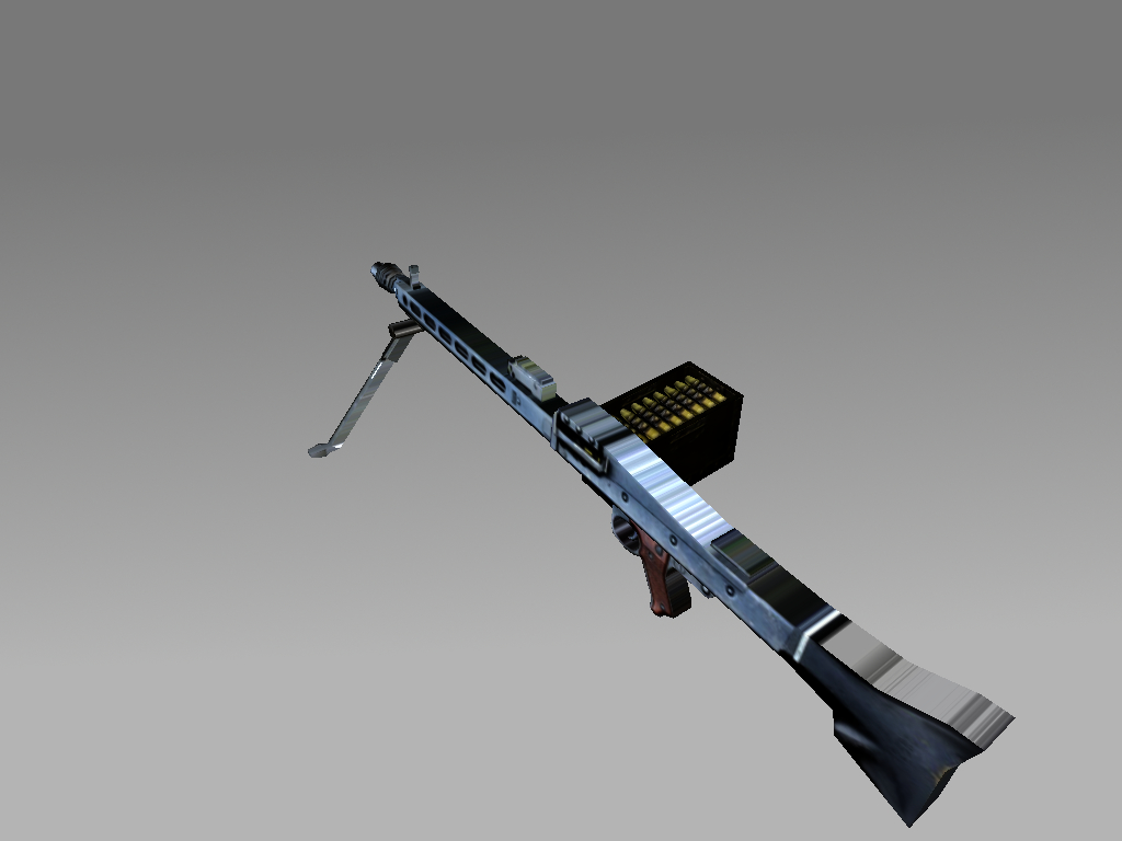 free mg 42 mg42 3d model