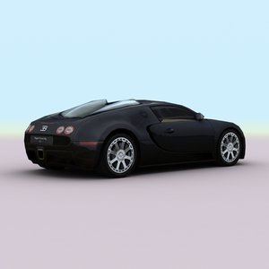 3d 2011 bugatti veyron hermes model