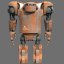 3d mech robot model