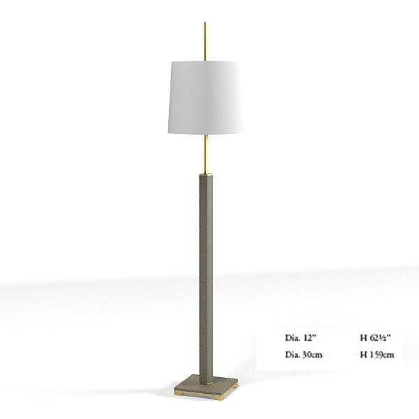 baker floor lamp