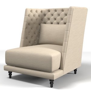 nube remind armchair 3d max