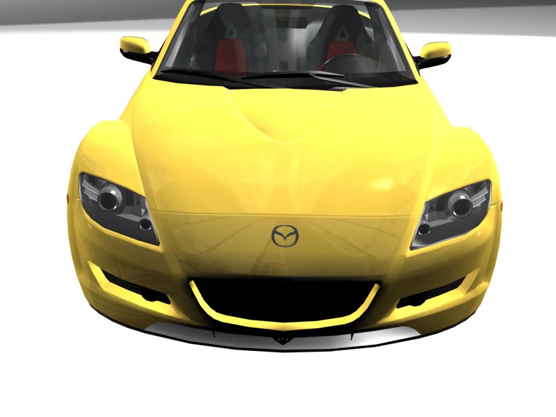 Mazda rx8 3d model