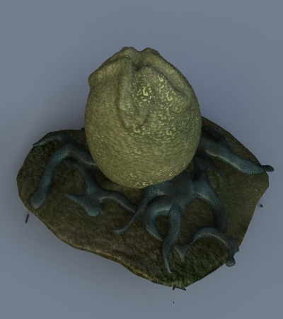 life size alien egg