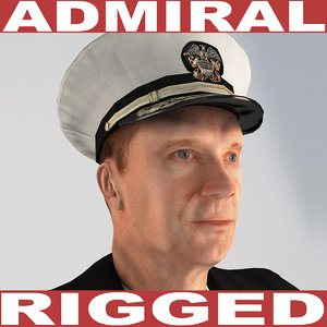3d admiral rigged