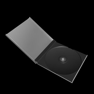 3d model cd jewel box
