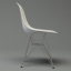 eames plastic chair dsr 3d model