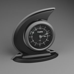3d alarm clock model