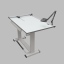 pro drafting table set 3d model