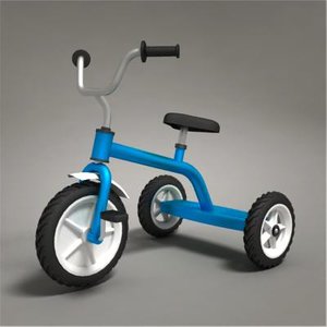3d tricycle model