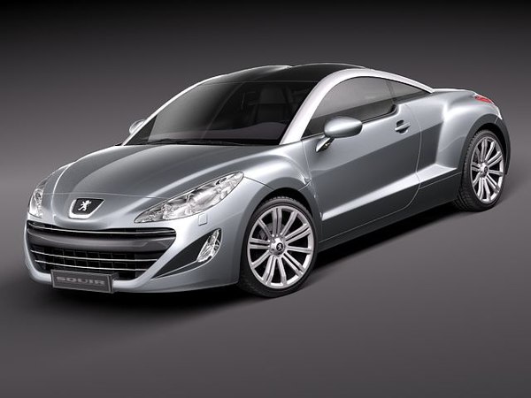 Peugeot Rcz 3d Modell Turbosquid 5364