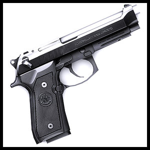 3dsmax beretta m9 pistol