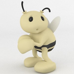 free bumble bee 3d model