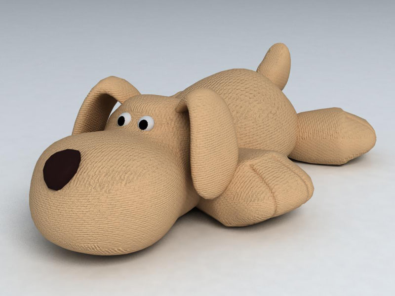 dog toy 3d model