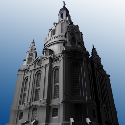 圣母教堂3d模型