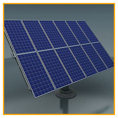 3ds max solar panels