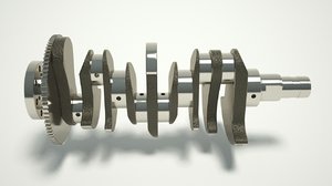 crankshaft engine 3d model