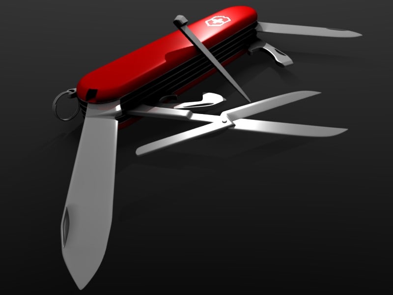 3ds swiss army knife blade