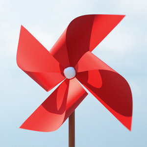 max paper windmill pin
