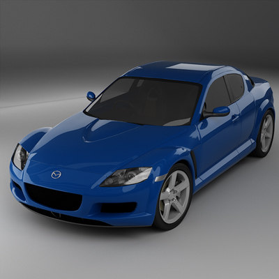 Mazda rx8 3d model