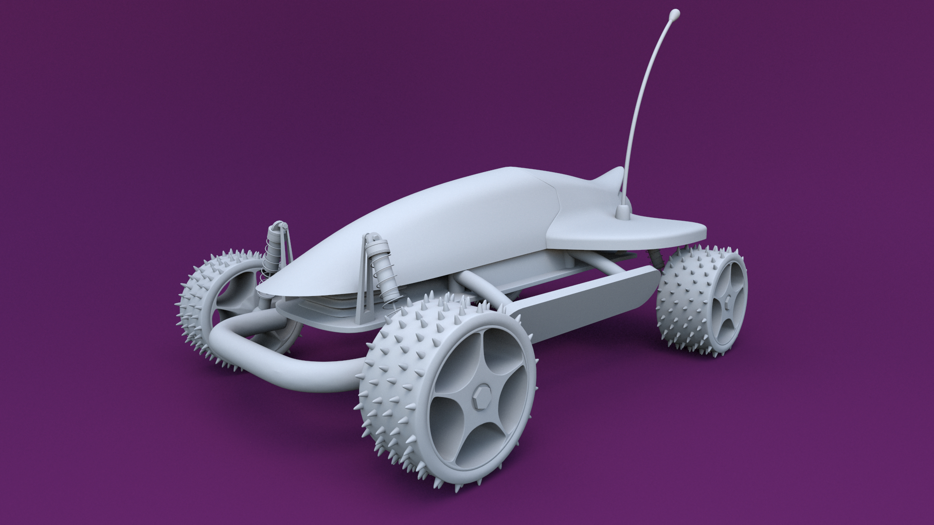 3d model rc buggy